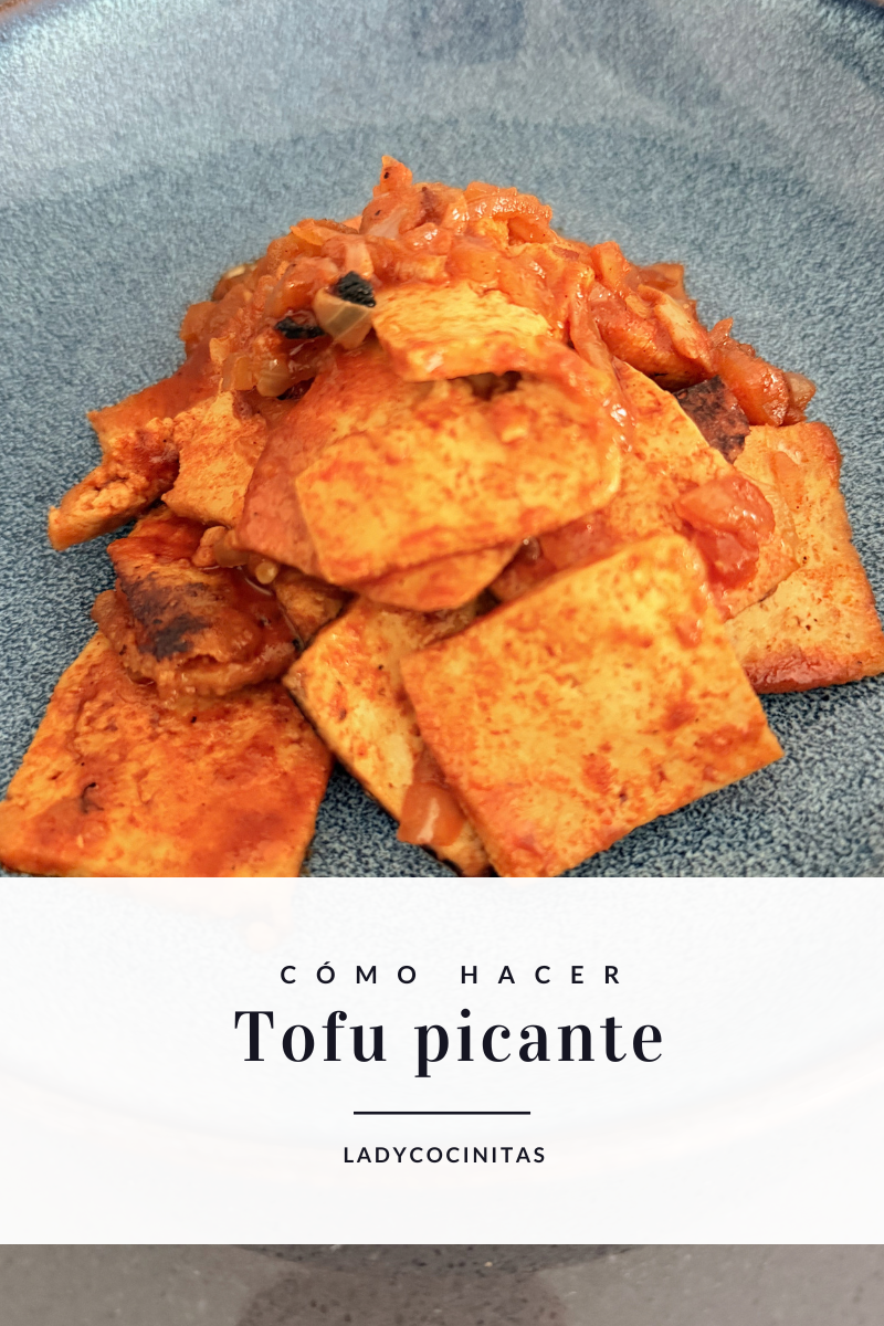 Receta de tofu picante, de estilo coreano